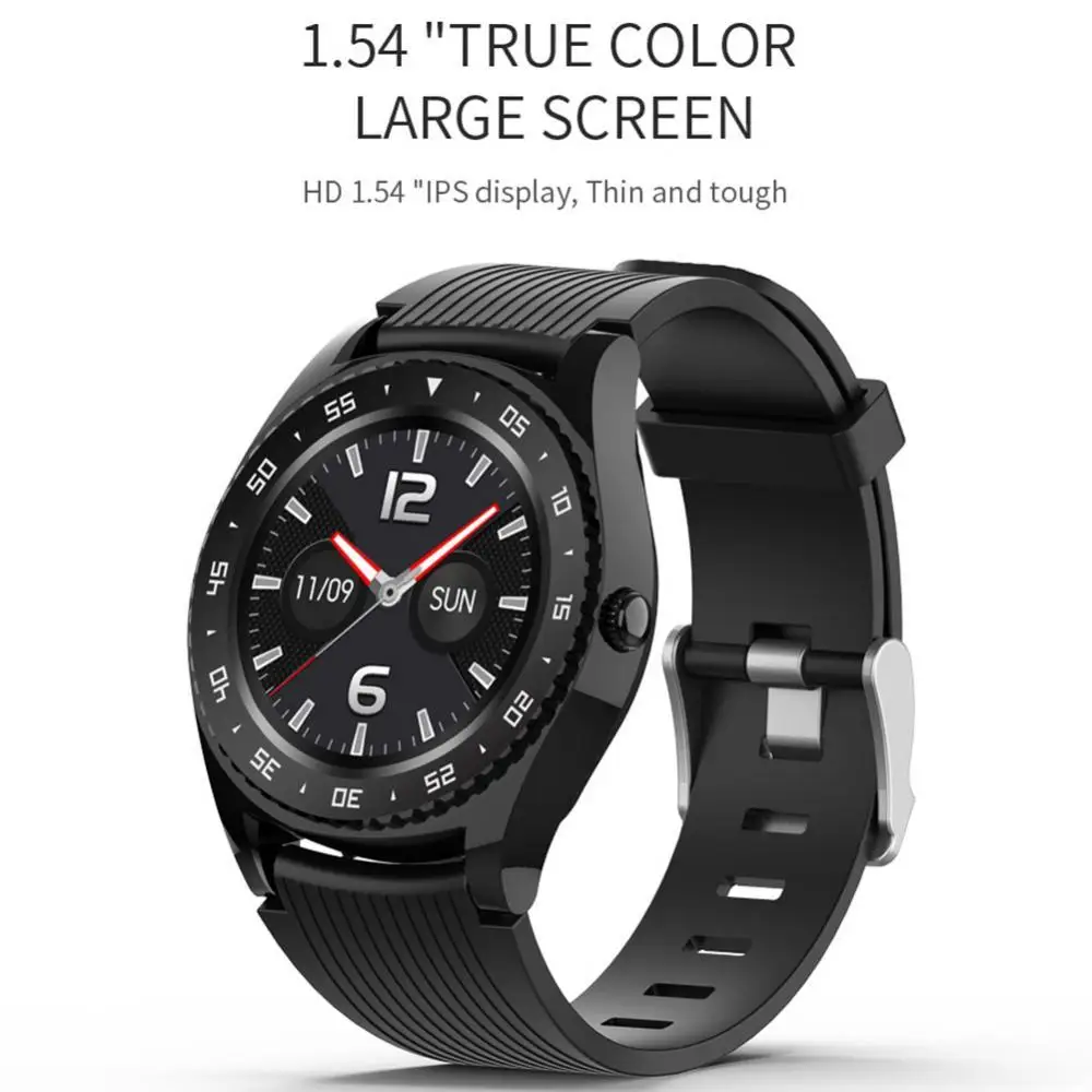 

M12 True Color Full Touch Screen Photo Step Counting Bluetooth Smart Watch смарт часы