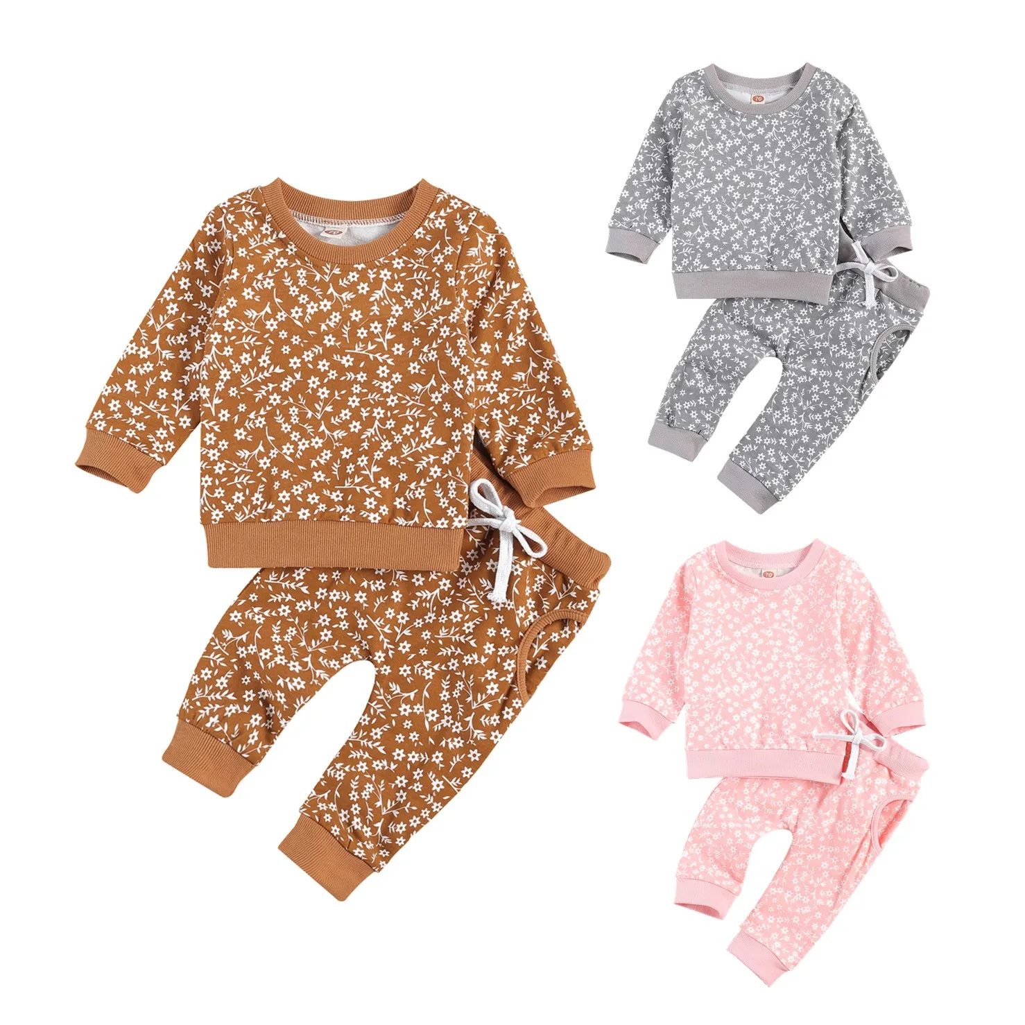 Pudcoco/осень 2020 комплект из 2 предметов для маленьких девочек 0 24 месяцев топ с