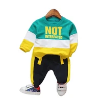 2020 spring autumn baby girl boys clothing infant casual sport t shirt pants 2pcssets kid child clothes suits cotton tracksuits