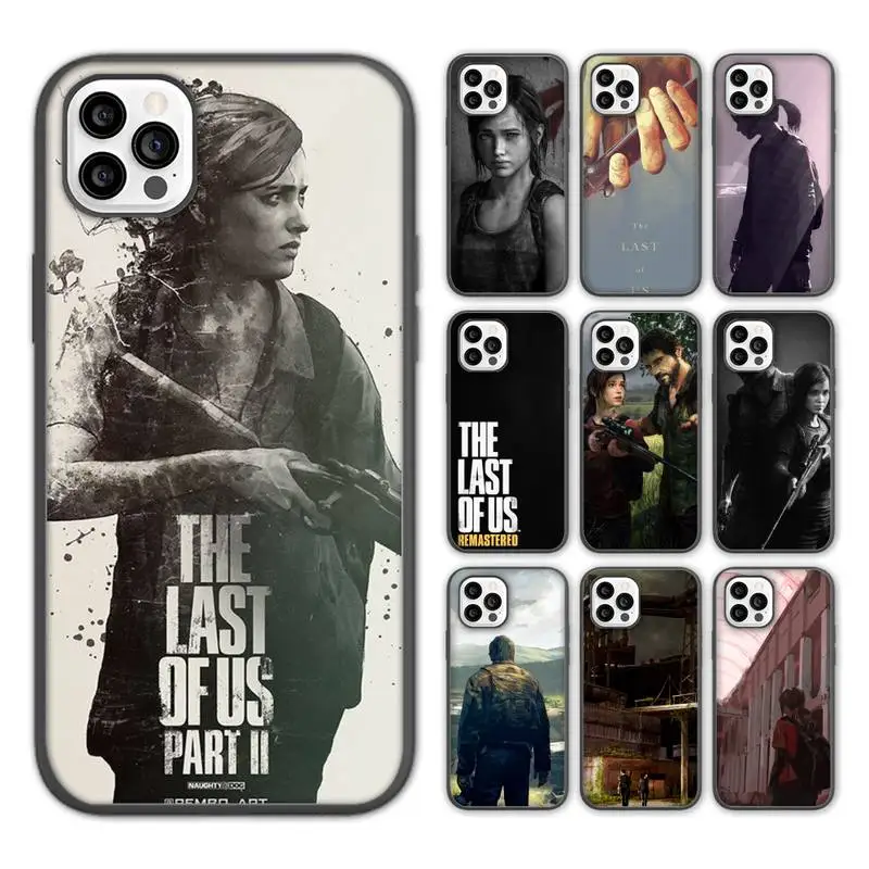 

The Last of Us 2 Joel Phone Case For iPhone 13 12 11 pro max mini x xs xr 7 8 5 se plus soft Cover Fundas