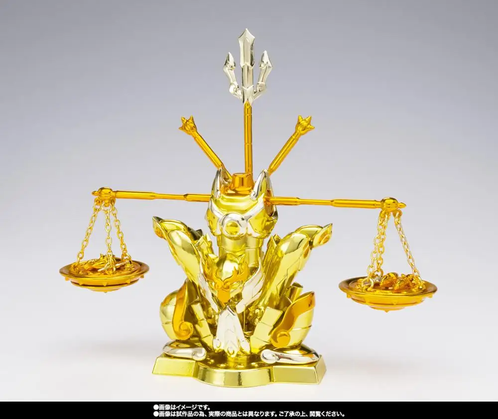 100% Оригинальный BANDAI SPIRITS Tamashii Наций Saint Cloth Myth EX эксклюзивный фигурку Libra Shiryu от