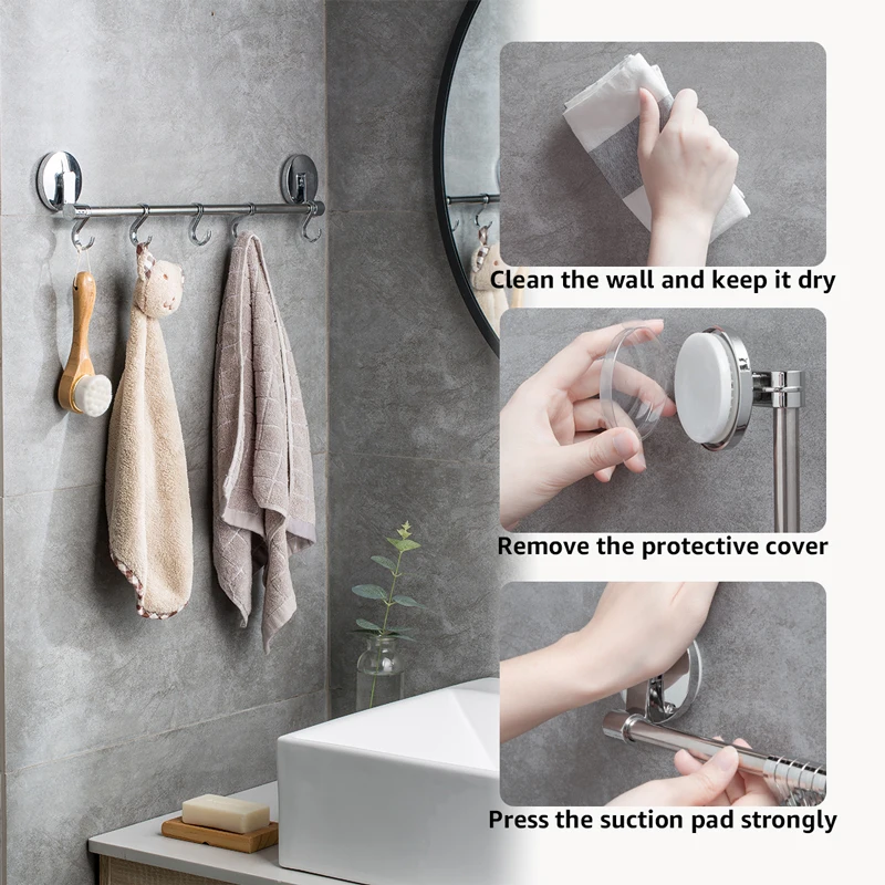 Tai всасывающая башня из чашек бар без сверления стены кухня/Ванная комната