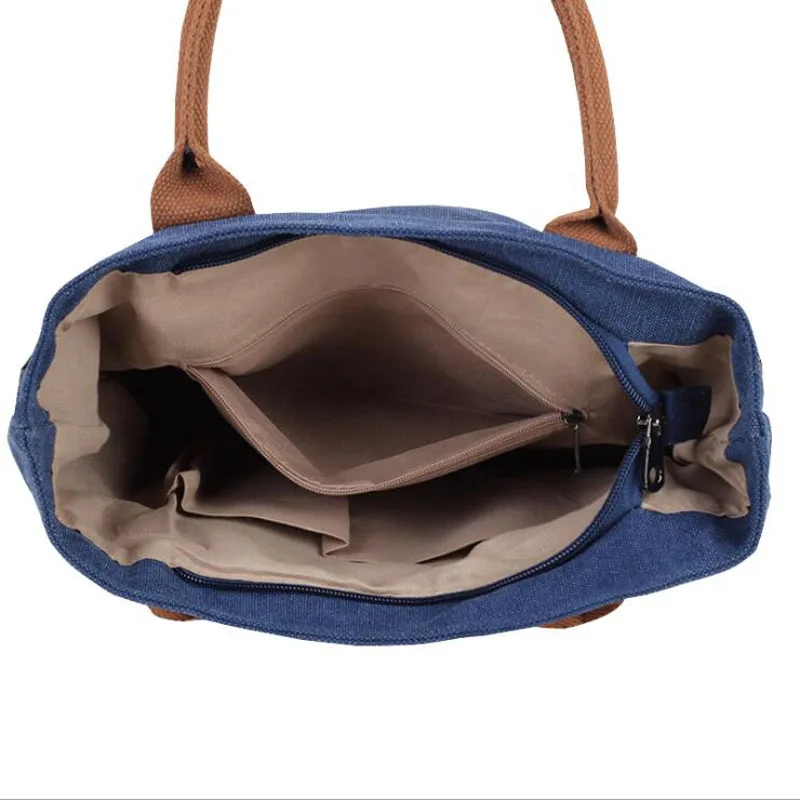 Модная Складная женская сумка-тоут большого размера повседневная холщовая