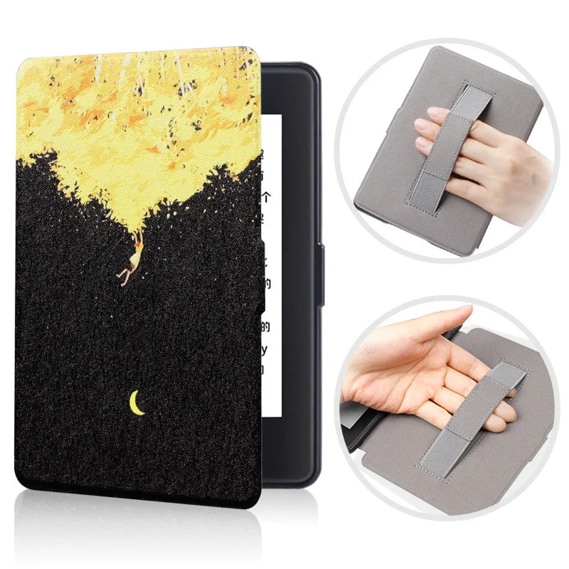 Новое поступление чехол для запястья для Amazon Kindle Paperwhite 1 2 3 Smart Cover для 6 дюймов E-reader чехол для планшета Paperwhite 1/2/3 - Цвет: Kid and tree