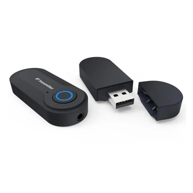 Bluetooth Transmitter 3.5MM Jack Audio Adapter Wireless Bluetooth 4.0 Stereo Audio Transmitter Adapter for Headphones TV