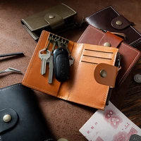 siku mens leather coin purses holders handmade card holder fashion key holder