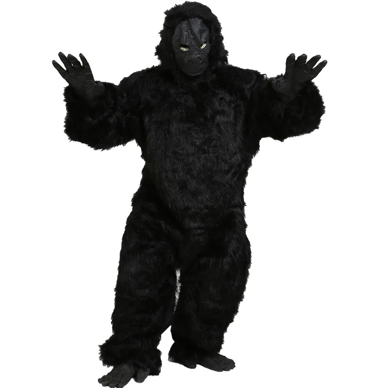 Маска на Хэллоуин реквизит для костюма Ape Gorilla реальная маска карнавала косплея