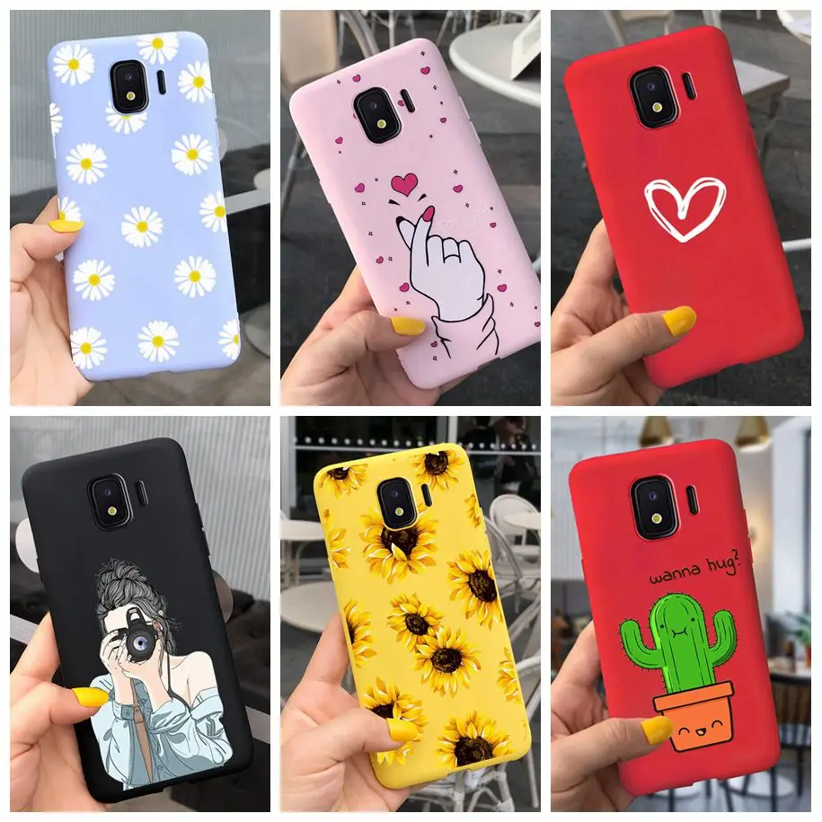 3D милый силиконовый чехол с маргаритками для Samsung Galaxy J2 Core 2018 Pro J 2 J260F J2Core мягкая