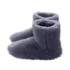 Подогреватели для ног с электрическим подогревом, зимние теплые пушистые толстые плюшевые Подогреватели для ног с USB-зарядкой для мужчин и женщин