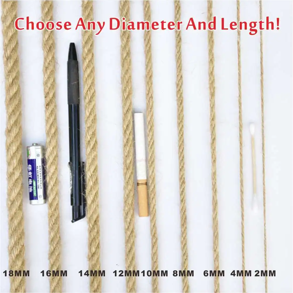 Тяжелая веревка из пеньковой веревки сетка для безопасности детей защитная