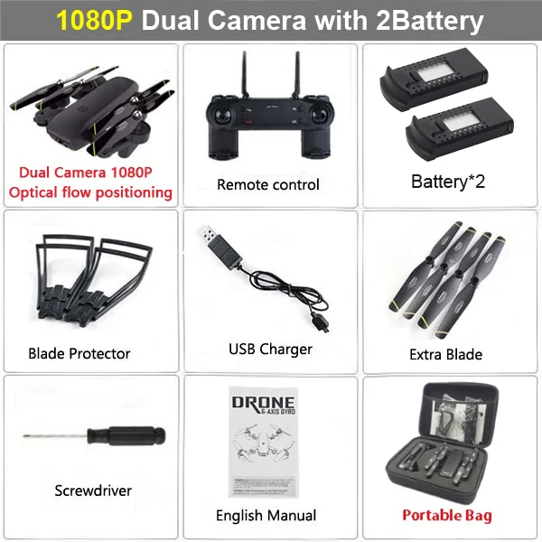 1080P Black 2B Bag LAUMOX M70 FPV Дрон оптический с 4K HD камерой Дрон wifi следует за мной Вертолет радиоуправляемый Дрон Радиоуправляемый квадрокоптер Дрон VS SG906 - Цвет: 1080P Black 2B Bag