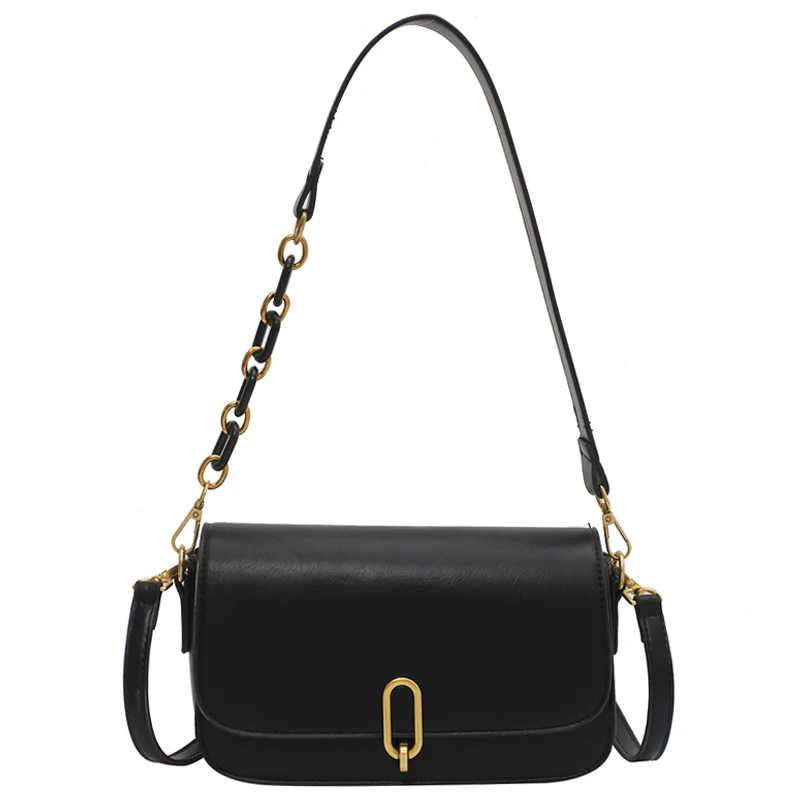 

Niche Design Western Style Handbags Popular New Fashion Messenger Bag Shoulder Square Bag Underarm Bag Dual-use Bag Width: 24cm
