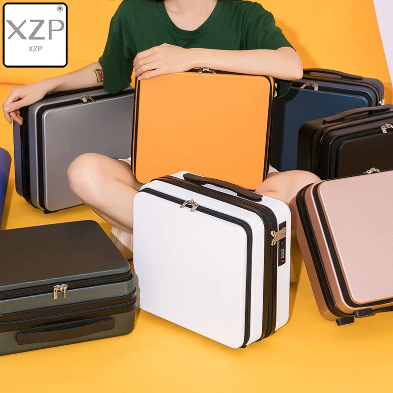 

Профессиональный органайзер для косметики XZP 2021, женская сумка для макияжа, мини-сумка для хранения, милые женские чемоданчики, косметичка