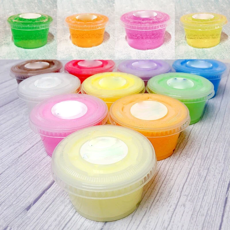 

100G DIY Fluffy Plasticine Toys Putty Soft Light Lizun Flavor Charms For Slime Supplies Plasticine Gum Polymer Clay Antistress