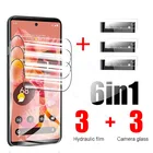 Гидрогелевая пленка с полным покрытием для Google Pixel 6 Pro 5 4A 5G, защита экрана, Защитная мягкая пленка, закаленное стекло для камеры