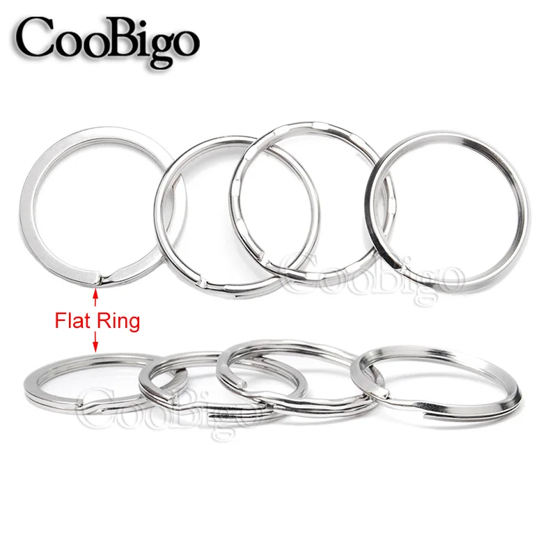 100 шт. позолоченные круглые кольца для ключей диаметр 25 мм 3 цвета|accessories