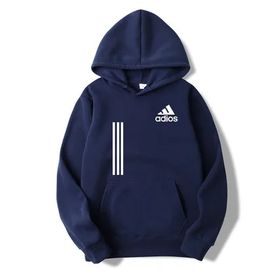 

2020 Long Sleeve Printed Three Stripes Men's Fashion Casual Fashion Sweatshirt, Sweatshirt Spring and Autumn Men's Hoodie