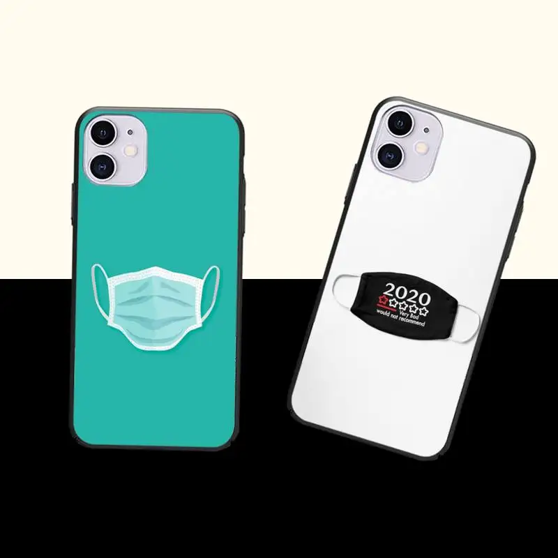 Маска иллюстрация iphone 11 Чехлы coque fundas для PRO MAX X XS XR 4S 5S 6S 7 8 PLUS SE 2020 | Мобильные