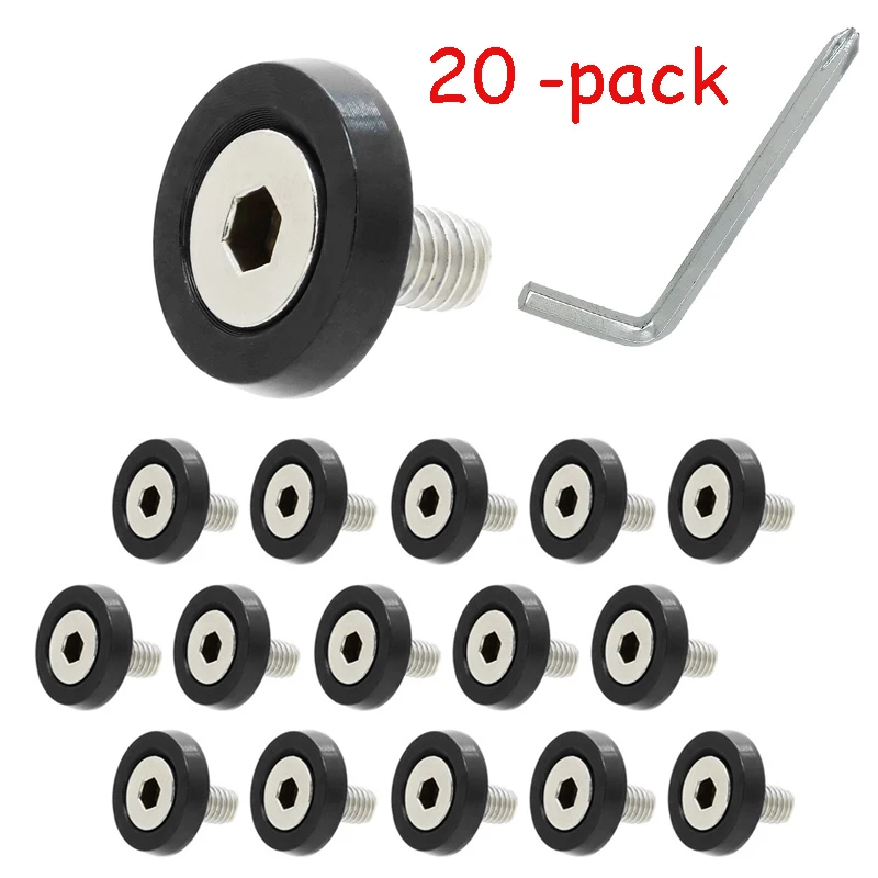 20 шт бамперное крыло шайба/болт моторного отсека Наряжаться комплект M6 шт.