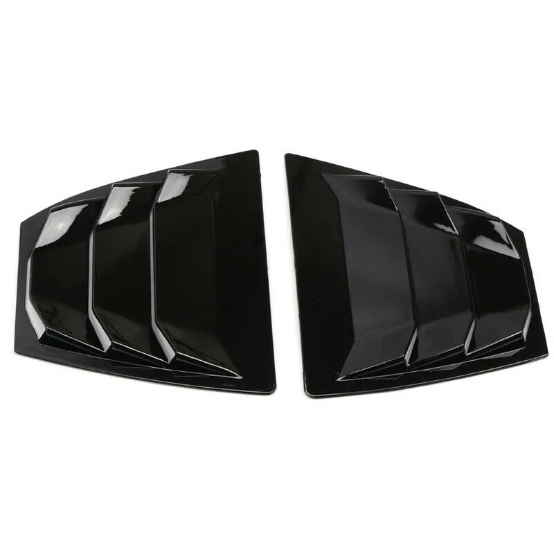 Стайлинг автомобиля черная наклейка на заднее стекло боковое окно жалюзи ковш