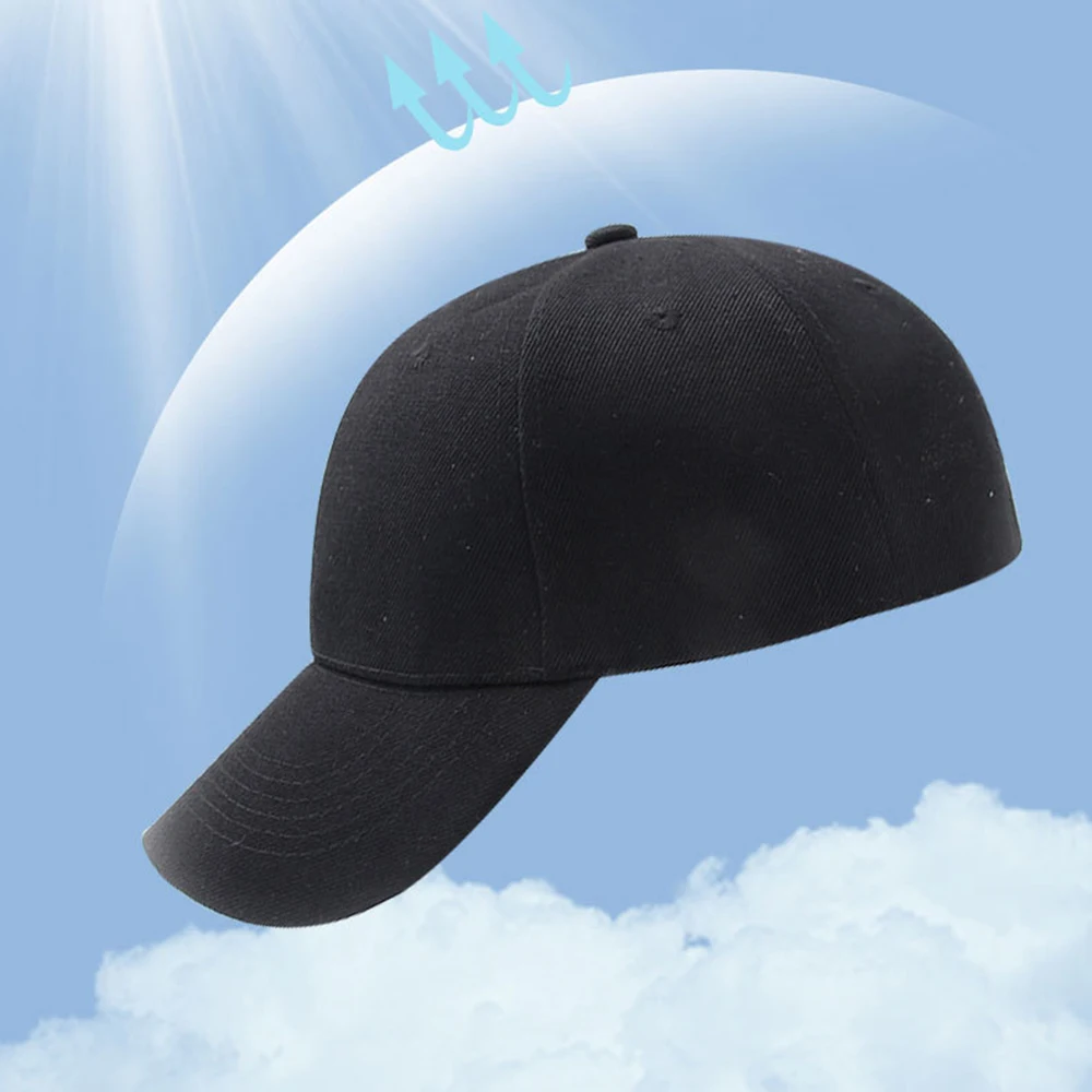 

Кепка с козырьком в стиле хип-хоп для мужчин и женщин, дышащая однотонная Повседневная универсальная Классическая бейсболка с козырьком, закрывающая лицо