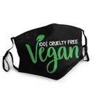 Неодноразовая маска для веганского питания, маска для лица, против смога и пыли