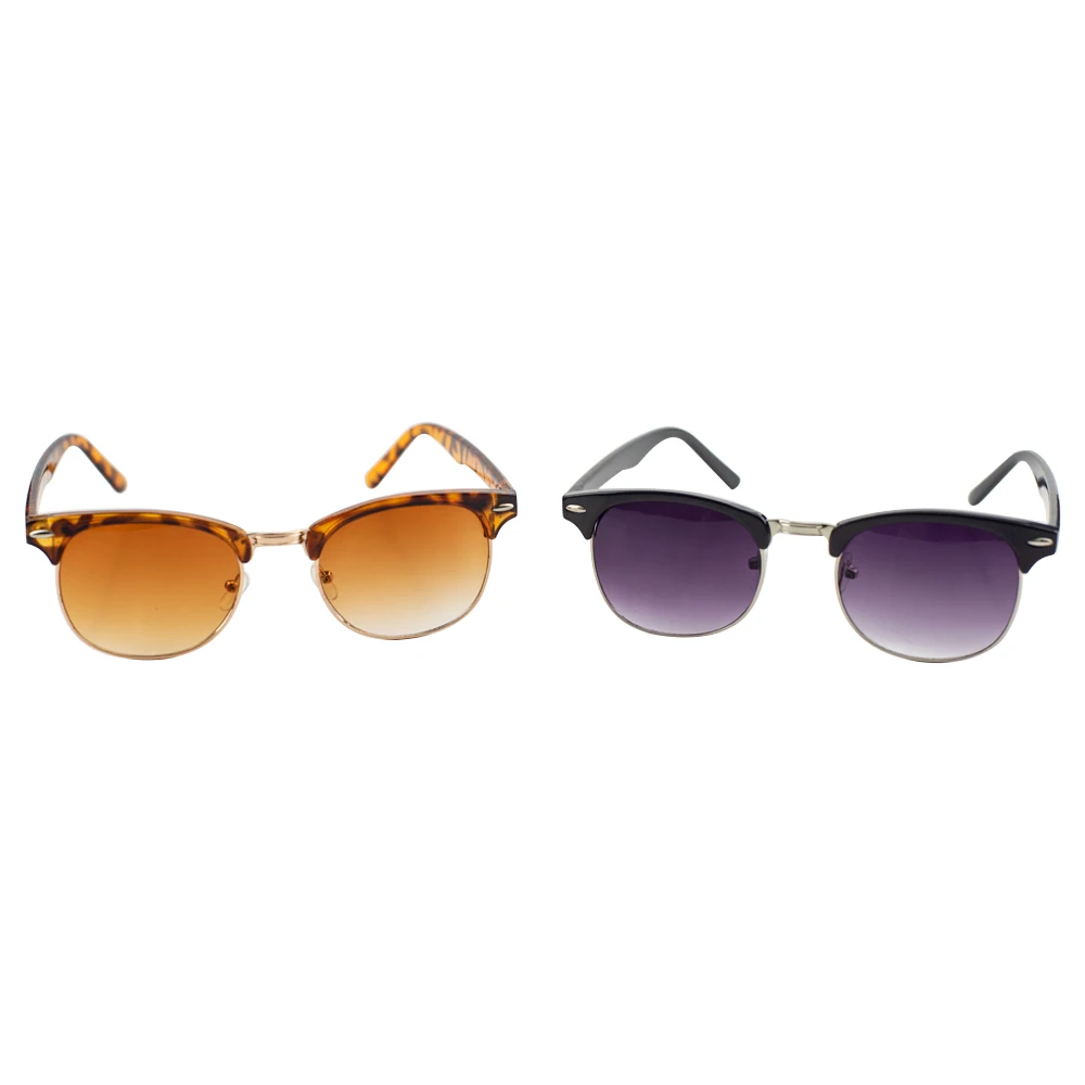 

Hot Sale Retro Cat Eye Sunglasses UV Protection Sunglasses Half Frame Sunglasses Female Sunglasses Travel Party Glasses Unisex