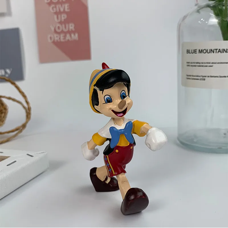 Pаспродажа Игрушечная фигурка Пиноккио из мультфильма Disney, модель куклы 9 см Pаспродажа Игрушечная фигурка Пиноккио из мультфильма Disney, модель куклы 9 см