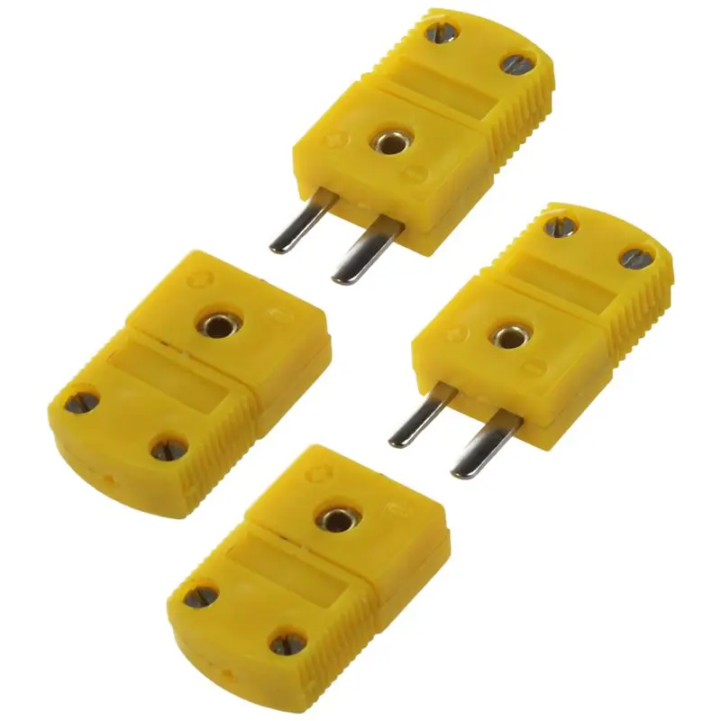 2 пары RTD K Тип Мужской Женский термопара с термопарой | Компьютеры и офис