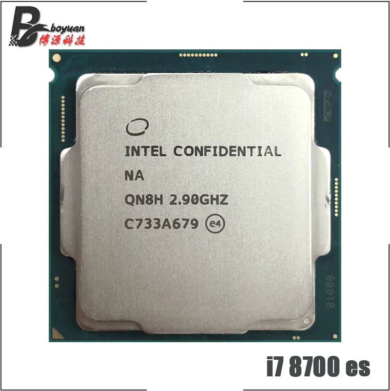 Процессор Intel Core i7 8700 es 8700es 2 9 GHz шестиядерный 12 M 65 W LGA 1151|Процессоры| |