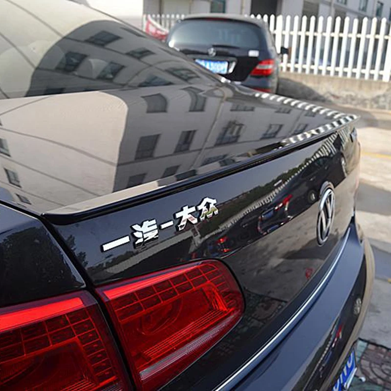 

For Volkswagen Passat B7 Spoiler 2013-2015 Magotan spoiler High Quality ABS Material Car Rear Wing Primer Color Rear Spoiler