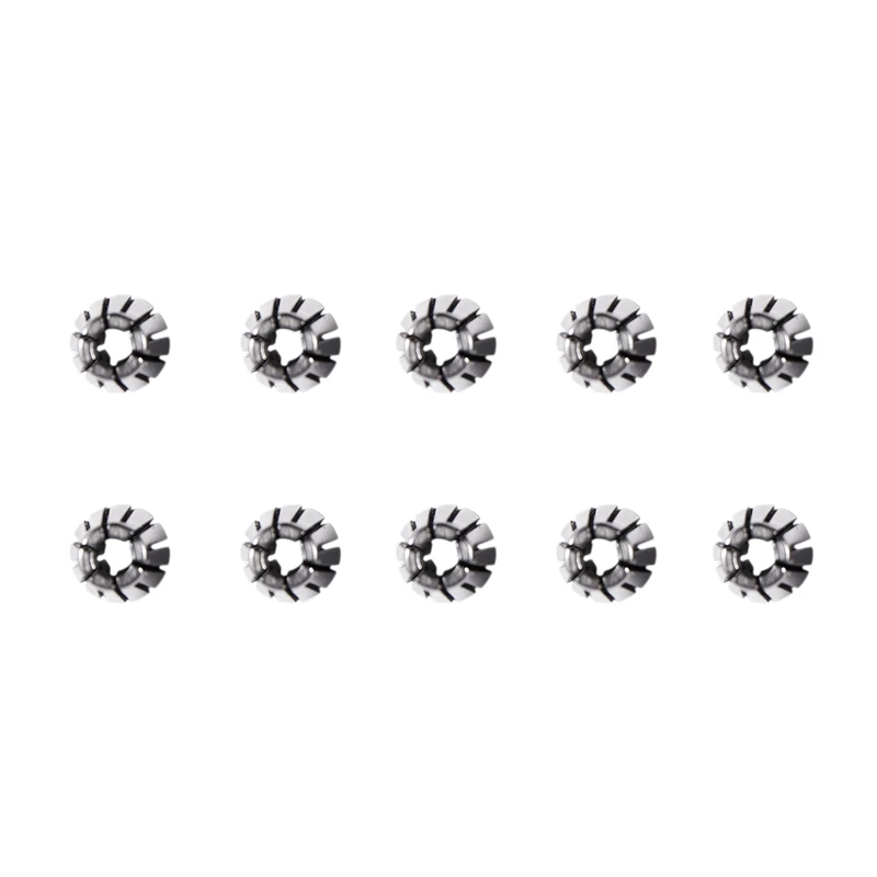 10 шт. пружинный цанговый патрон ER8 1 мм-5 мм прецизионный набор для фрезерного