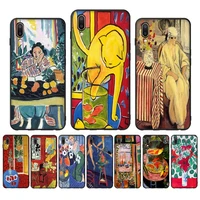 henri matisse art painting phone case for oppo reno realme c3 6pro cover for vivo y91c y17 y19 funda capa