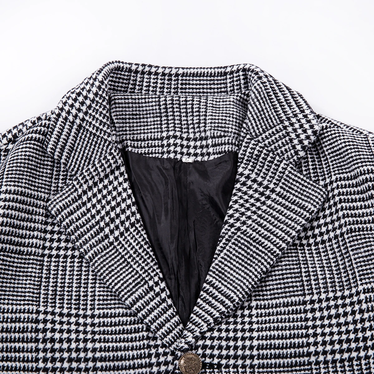 

Fashion streetwear men long coats Men's Winter Warm Overcoat Wool Coat Trench Tops Outwear Peacoat Long Jacket