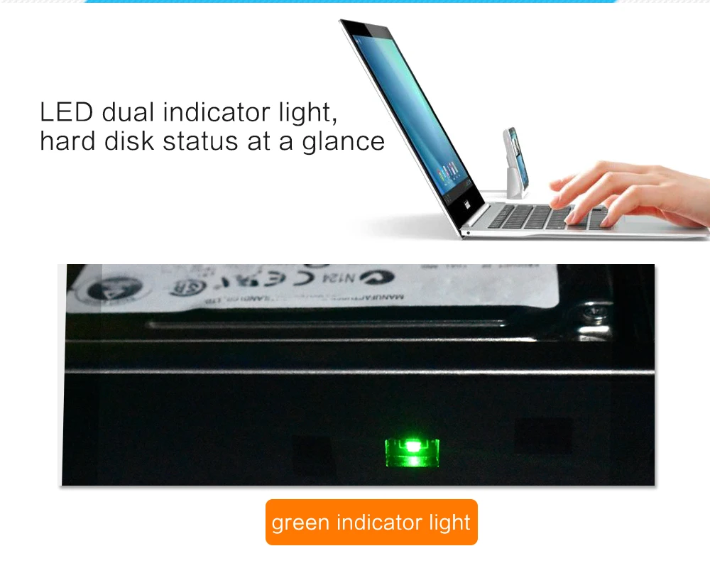 Tishric пластиковый алюминиевый 9,5 мм SATA 3,0 HDD Caddy 2," Optibay Универсальный жесткий диск адаптер DVD HDD для ноутбука Cd ODD
