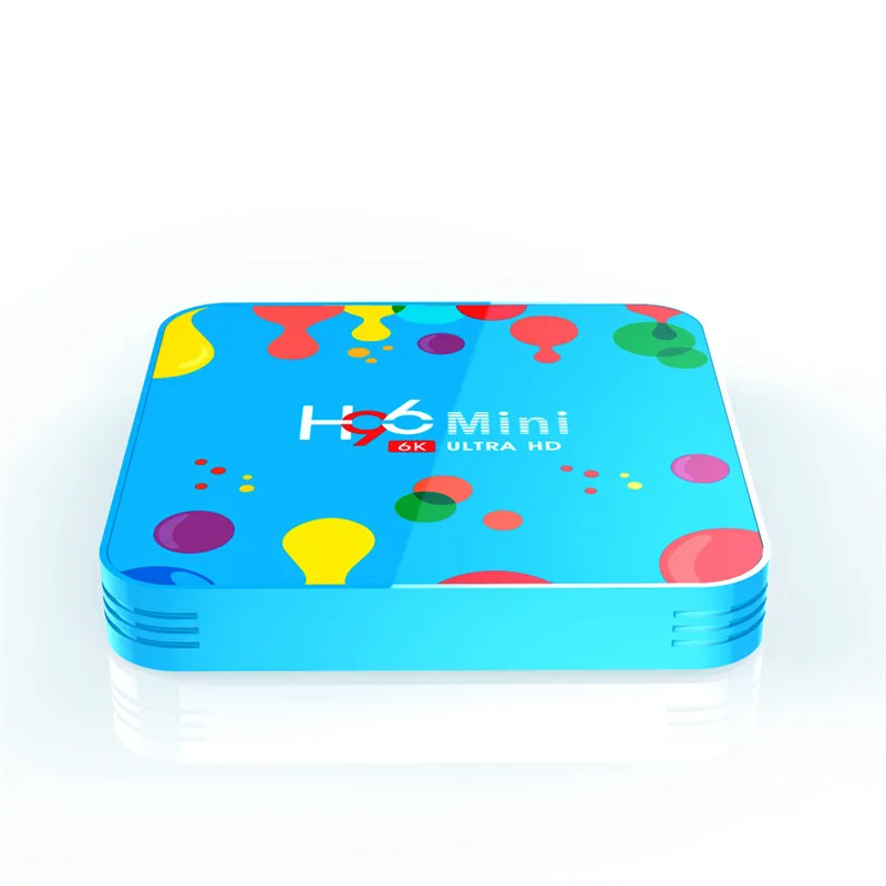H96 mini H6 5G Wifi 100M LAN Android 9.0 TV BOX 6K Quad Core 32GB/128GB Media Player 3D H.265 