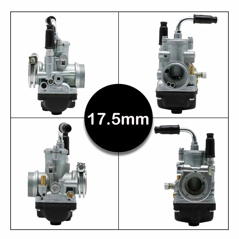 Карбюратор ALCON Racing Dellorto PHBG DS черный 17 мм 19 21 Carb DIO JOG 50cc 90cc BWS100 для Puch Yamaha Zuma BING12 15