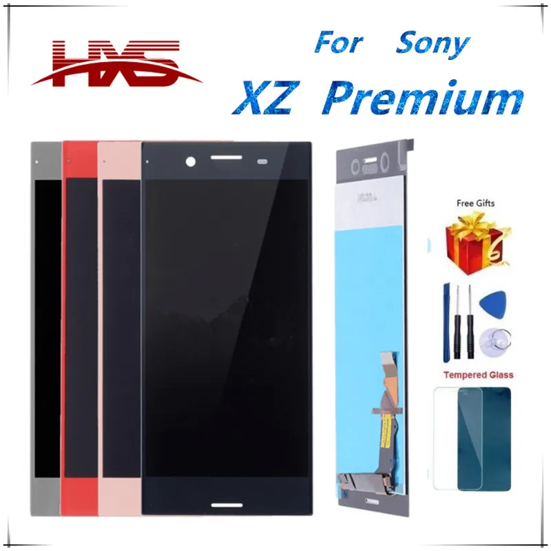 [H.X.S] Оригинальный 5 &quot4 K ips дисплей для SONY Xperia XZ Премиум lcd кодирующий