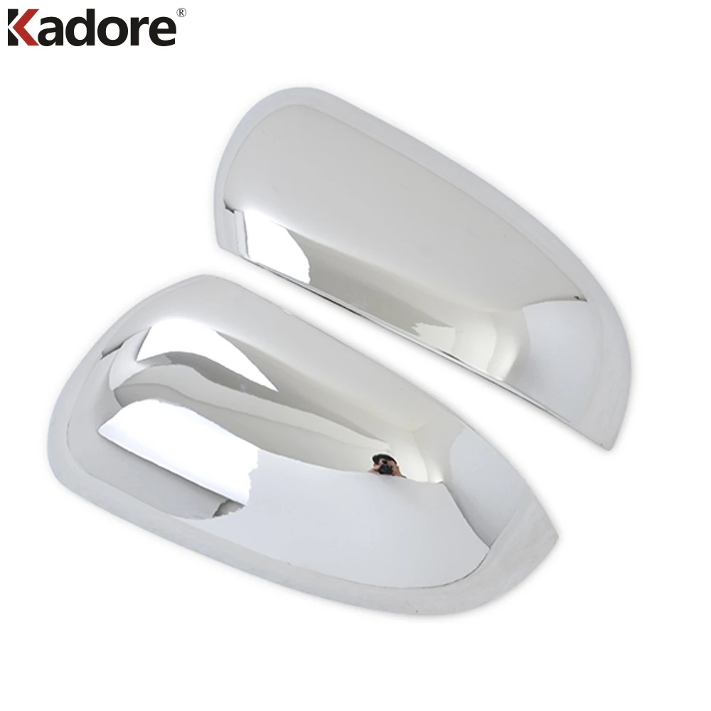 Для Kia Rio 4 2018 2019 ABS Хромированная Боковая дверь зеркало заднего вида накладка