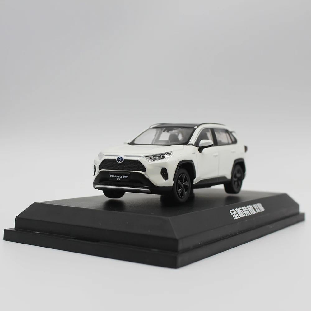 1:43 TOYOTA RAV4 SUV легкосплавный автомобиль статическая высокая модель металлических