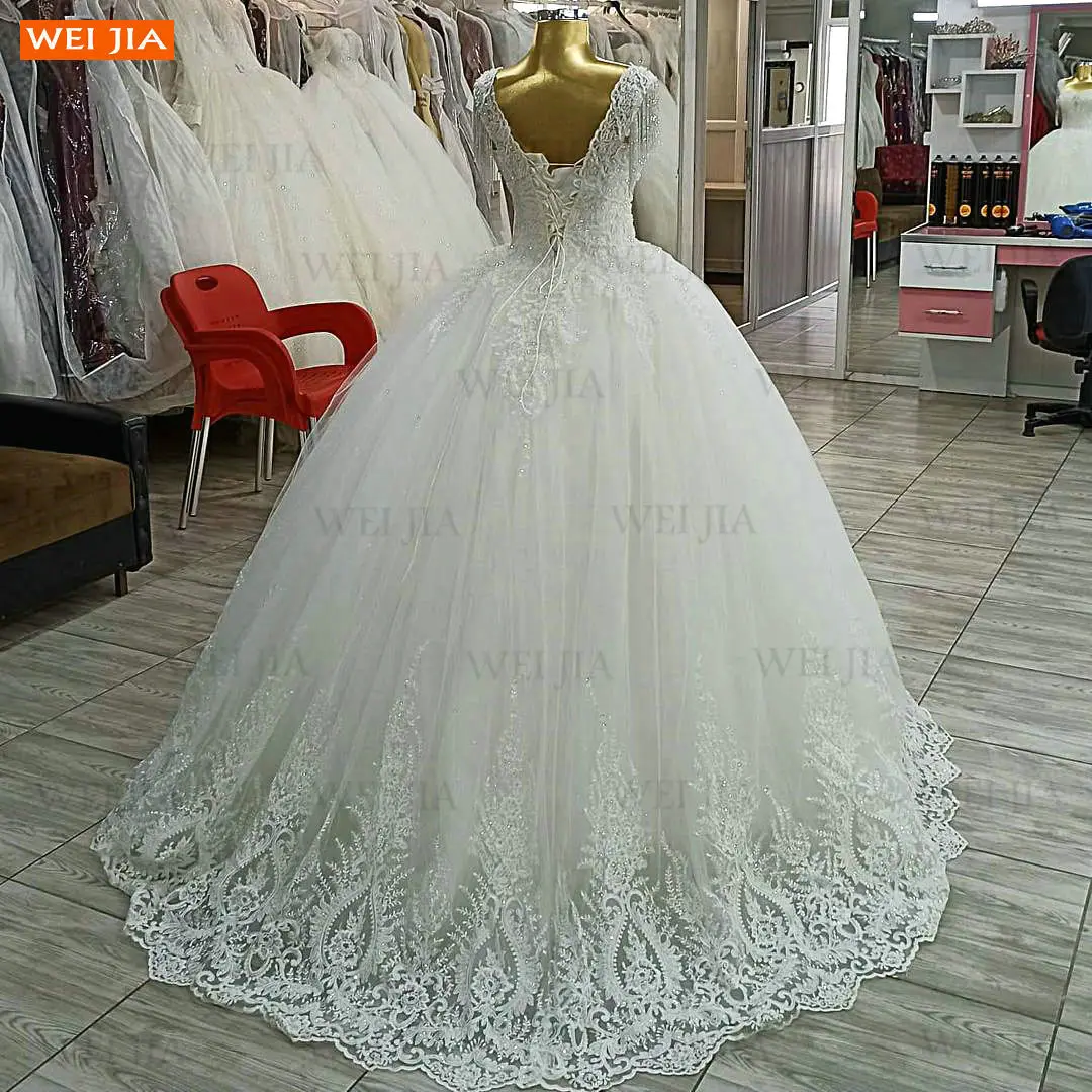 Бальное свадебное платье 2021 без рукавов на шнуровке новые реальные фотографии