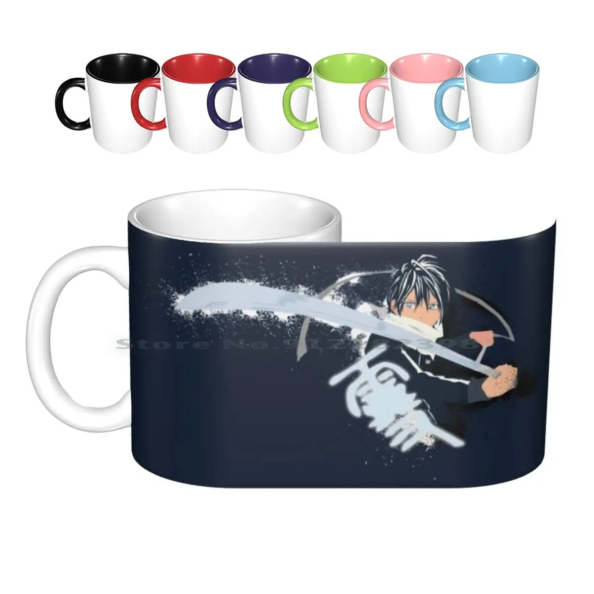 

Керамические кружки Yato Sekki, кофейные чашки, кружка для молока, чая, норагами, страстный Бог аниме Ято манга, юкин, японский Бог, секи Ято нораг...