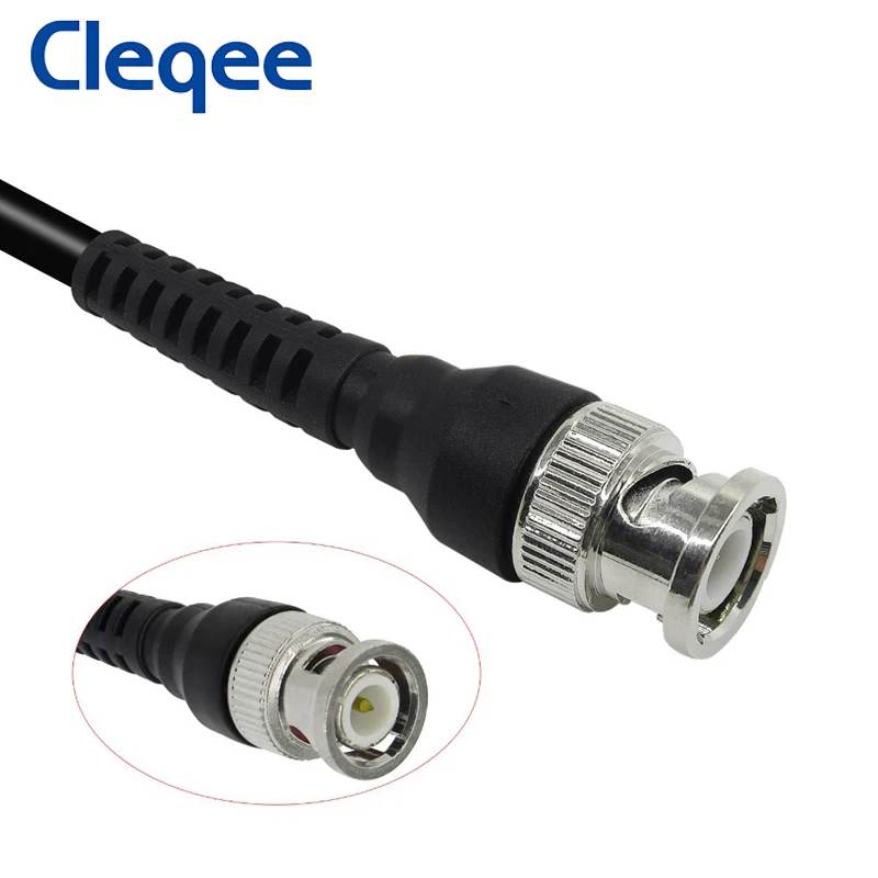 Cleqee P1010 BNC Q9 двойной 4 мм Штабелируемый заглушенный Банановый штекер с