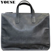 designer leather 2021 travel luxury mens briefcases laptop leather shoulder bag handbag passport cover organizer for documents