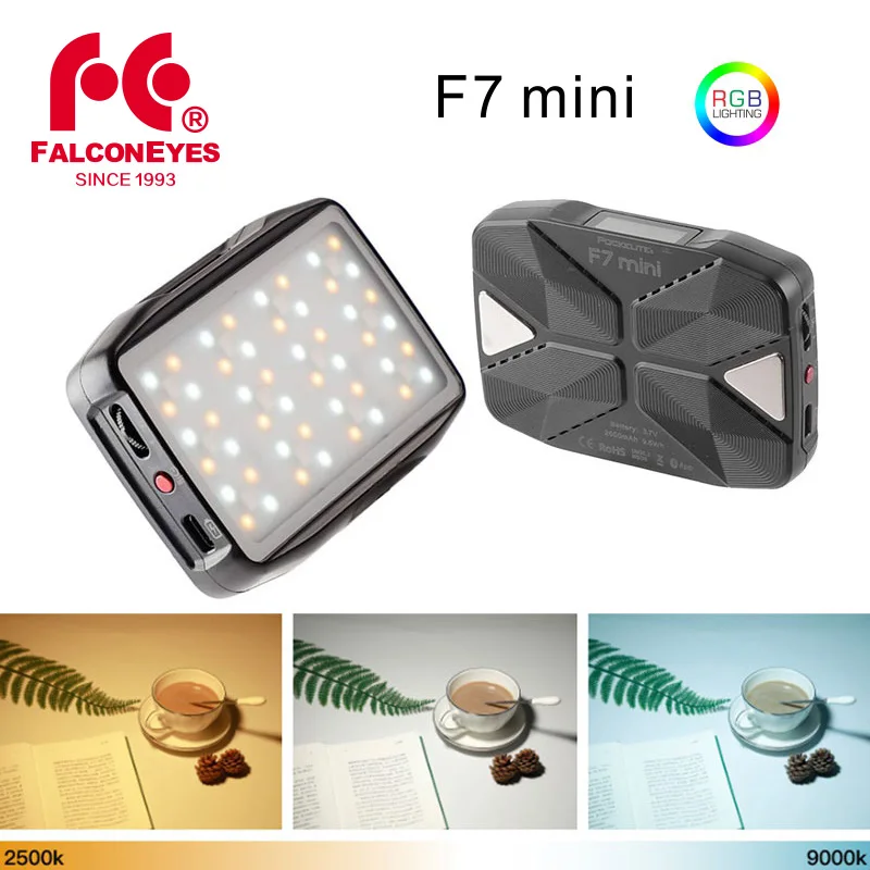 Карманный светодиодный фонарь Falcon Eyes 5 Вт F7 Mini RGB с управлением через приложение
