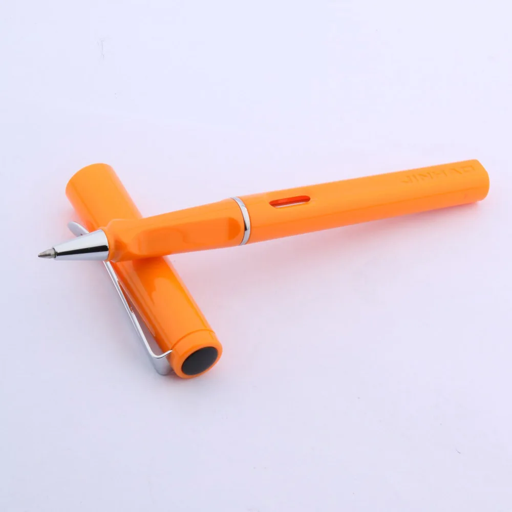 Шариковая ручка Jinhao599 в популярном стиле оранжевая|baoer 500 fountain pen|pen zebrapen joke |