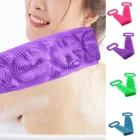 Магия силиконовые щетки банные полотенца для тела косметический набор кистей для ремень Отшелушивающий сзади пояс вымыть пораженный участок жесткая Мочалка для домашнего хозяйства в душ кисти горячая распродажа