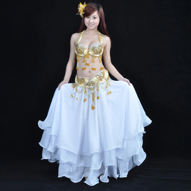 2 шт./компл. костюмы для танца живота Восточные Танцевальные Костюмы карнавальные