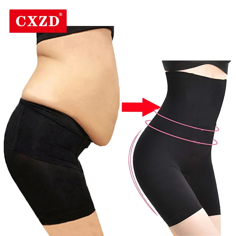 

CXZD Shapewear for Women Tummy Control Shorts High Waist Panty Mid Thigh Body Shaper Bodysuit Shaping Lady