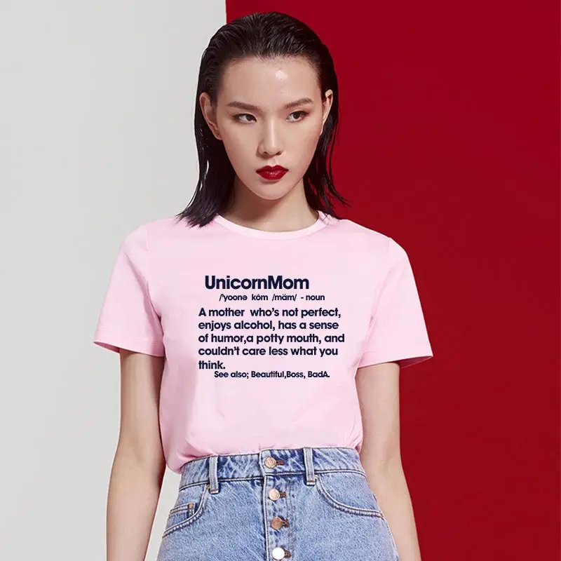 

Summer Mother and Daughter Clothes Family Matching Outfits Funny Black T-shirt Mom Kids Clothing 1pc